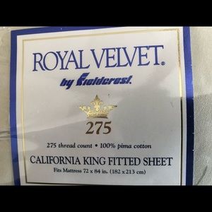 275 thread count 100% Pima cotton california king fitted sheet! 🦋